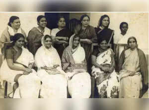 ?The women leaders in the Constituent Assembly.