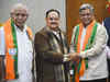 Jagadish Shettar back in BJP in sign of rising clout of Yediyurappa-Vijayendra duo