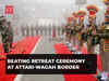 75th Republic day: Beating retreat ceremony at Attari-Wagah border in Punjab's Amritsar, watch!