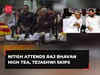 Bihar Political Crisis: CM Nitish kumar turns up at Raj Bhavan high tea on R-Day, Tejashwi Yadav skips