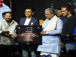CM Siddaramaiah launches Anand Pandit's five films in Bengaluru