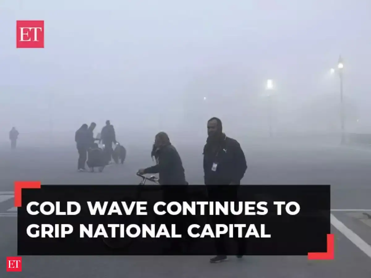 Delhi weather: Cold wave continues to grip national capital; several ...