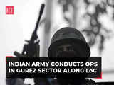 Indian Army conducts ops, surveillance in J&K's Gurez Sector along LoC amid harsh winter