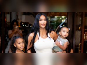 Kim Kardashian says she won't allow her daughter North West to wear makeup.