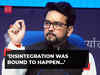 Anurag Thakur takes jibe at I.N.D.I.A bloc amid rift rumors: 'Was bound to happen'