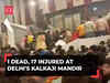 Delhi: 1 dead, 17 injured as stage collapses during Jagran at Kalkaji Mandir
