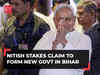 Bihar political crisis: Nitish Kumar returns to NDA, stakes claim to form govt with BJP support