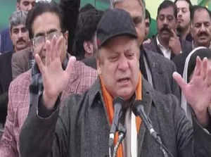 Nawaz Sharif criticised for wearing Gucci hat while campaigning