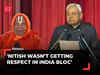 Nitish Kumar wasn’t getting respect in INDIA bloc, says Jagadguru Rambhadracharya