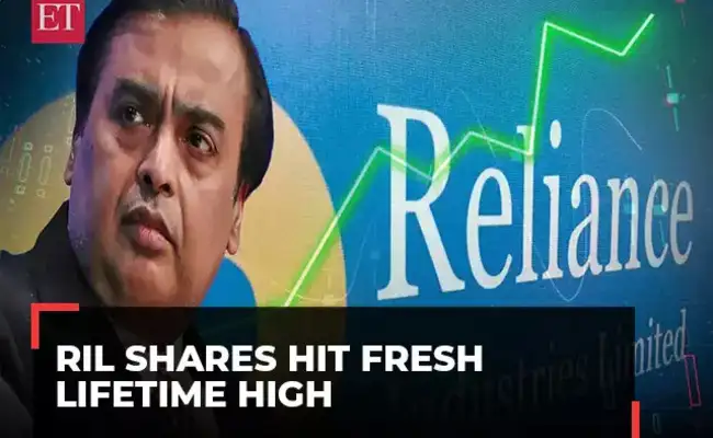 Rs 1.2 lakh crore profit! RIL shares record best day in over 3 years ...