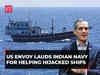 US Ambassador Eric Garcetti lauds Indian Navy for helping hijacked ships in the Arabian Sea