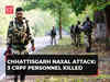 Chhattisgarh Naxal attack: 3 CRPF personnel killed, 14 injured in encounter at Bijapur- Sukma Border