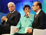 Ashwani Kumar, Kiran Bedi & Adi Godrej