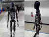 Elon Musk takes Tesla’s humanoid robot Optimus for a test walk. Netizens react, ask him to "Kill it with fire!"