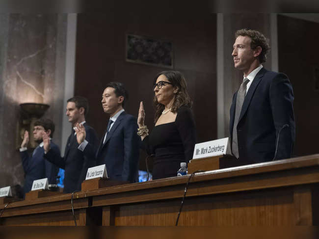 Meta, TikTok and other social media CEOs testify before Senate committee on child exploitation