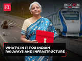 BudgET 2024: FM Sitharaman launches three major railway corridors under PM Gati Shakti scheme 1 80:Image