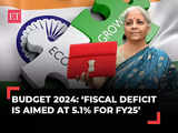 BudgET 2024: FY25’s fiscal deficit budgeted at 5.1% of GDP; nominal GDP growth seen at 10.5% 1 80:Image