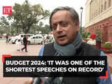 Shashi Tharoor on FM Sitharaman’s Interim Budget speech: 'Rhetorical language, disappointing' 1 80:Image