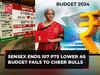 Sensex ends 107 pts lower as Budget fails to cheer bulls; Nifty below 21,700