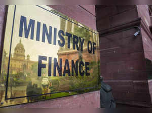 New Delhi: Ministry of Finance at the North Block, in New Delhi. Interim Budget ...