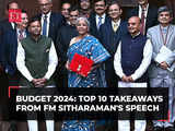 Budget 2024: From Lakshadweep to 'Viksit Bharat', top 10 takeaways from FM Sitharaman's speech 1 80:Image