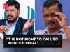 It is not right to call ED notice illegal; Ramdas Athawale on Arvind Kejriwal