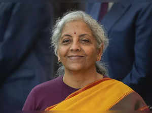 New Delhi: Union Finance Minister Nirmala Sitharaman a day before presentation o...