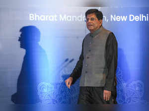 New Delhi: Union Minister of Commerce & Industry Piyush Goyal during a conferenc...