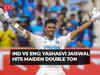 Yashasvi Jaiswal's maiden double century propels India to 396 in 2nd test against England; cricketer's hometown celebrates