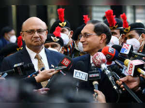 New Delhi, Jan 27 (ANI): Secretary, DIPAM Tuhin Kant Pandey, Secretary of the Mi...