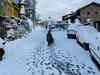 Snowfall disrupts normal life in higher hills of Himachal, 475 roads blocked