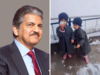 Anand Mahindra spreads smiles, shares cute video of twin sisters celebrating snowfall in Kashmir