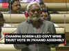 Jharkhand floor test: CM Champai Soren-led govt wins trust vote with 47 MLAs support