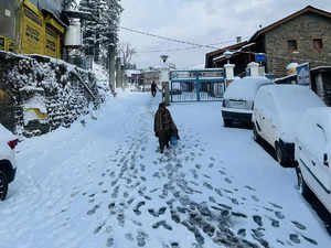 Snowfall, rain in parts of Himachal, 4 NH among 473 road closed