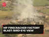 Madhya Pradesh: Bird-eye view shows devastation of firecracker factory in Harda