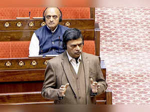 New Delhi, Feb 06 (ANI): Union Minister for Power Raj Kumar Singh speaks in the ...
