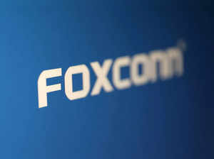 FILE PHOTO: Illustration shows Foxconn logo