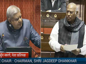 Rajya Sabha: Mallikarjun Kharge objects to his remarks being expunged from records; Dhankar says "may constitute committee"