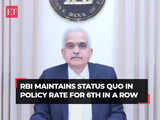 RBI keeps repo rate unchanged for sixth time in a row; MPC focused on withdrawal of accommodation