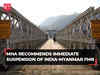 Govt decides to scrap India-Myanmar 'Free Movement Regime' to ensure internal security