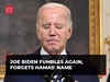 Joe Biden fumbles again, forgets Hamas' name while addressing media on Gaza ceasefire