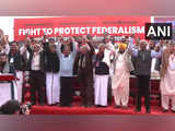 Kerala CM Pinarayi Vijayan, colleagues allege 'economic discrimination' by Centre; protest in Delhi