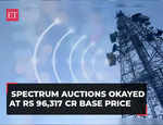 Cabinet approves spectrum auction across multiple bands at base price of Rs 96K cr