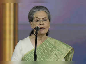 Former Congress president Sonia Gandhi