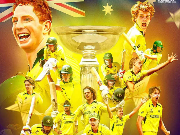 Ind vs Aus U19 World Cup 2024 Final Highlights: Australia beat India by 79 runs to win their fourth ICC U19 World Cup