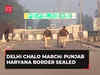 Haryana govt seals Punjab-Haryana border in Ambala ahead of farmers’ march to Delhi