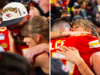 Taylor Swift makes it to Super Bowl 2024, seals Travis Kelce's victory with a heartfelt kiss