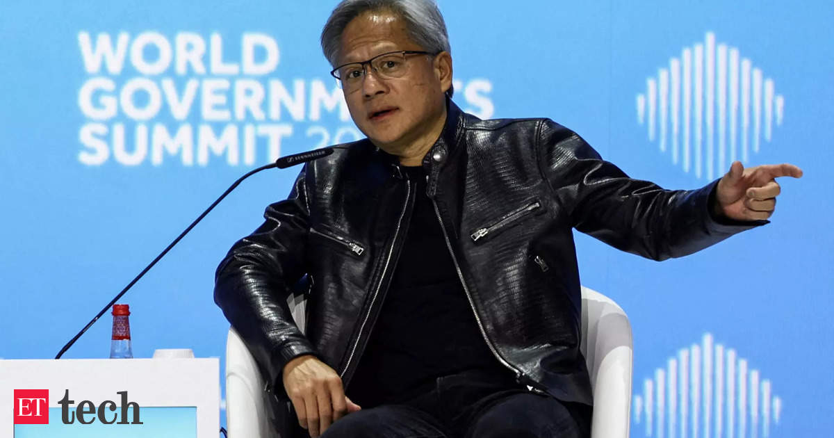 Nvidia CEO Jensen Huang says countries must build sovereign AI infrastructure