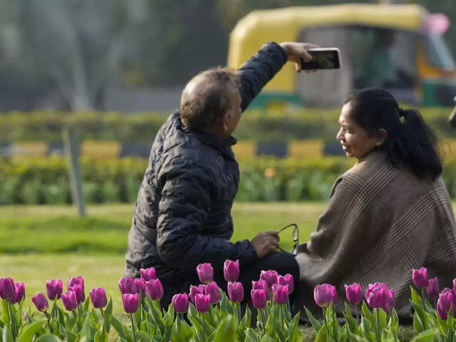 Two lakh tulips