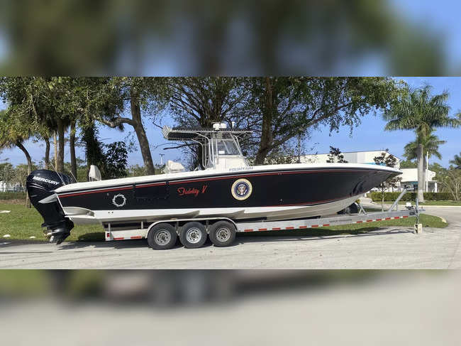 Feel the need for speed? Late president's 75-mph speedboat is up for auction